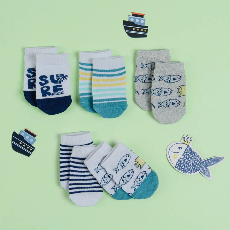 Cool Club by SMYK MULTICOLOUR COTTON SOCKS 5-PACK